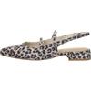 MARCO TOZZI Donna Décolleté morbido Feel Me plantare morbida fodera interna Vegano Vegano, beige (LEO DUNE), 37 EU