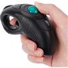 IMAGE Trackball Mouse senza fili USB Hanheld con laser per destrimani o mancini