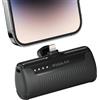 Kuulaa Mini power bank per iPhone, 4500 mAh PD, funzione di ricarica rapida, piccola batteria per cellulare per iPhone 14 Pro Max/14/13/12/11/XR/X/8/7/6/SE, ecc