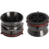 VBESTLIFE 1 Paio di Adattatori per Hub NAB, Dispositivo di Caricamento Universale da 10 Pollici, per Studer ReVox Akai Teac (Grigio)