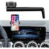 TTCR-II Compatibile con Mercedes Supporto Telefono, Supporto Cellulare Mercedes Benz Classe A/Classe B/GLB/GLA/CLA/EQA/EQB 2019-2024, 10.25-inch Supporto Adatto per Schermo GLA Supporto Auto Telefono