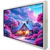VSDISPLAY Monitor LCD IPS bianco da 7 pollici 1280x800 350 nit, fori di montaggio da 75 mm, per case PC fai da te, display secondario