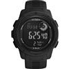 AVTREK Orologio militare da uomo, orologio tattico esercito con bussola, 50 m, impermeabile, contapassi, orologio da polso, altimetro, per escursionismo/arrampicata (nero)