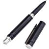 TONIFE Elite Penna di autodifesa professionale, penna frantoio di emergenza, realizzata in acciaio al tungsteno, penna a sfera ricaricabile DEC strumento di scrittura (nero)