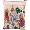 KEYCHIN Copertina per libro per capelli con scritta in lingua inglese Princess e scritta in inglese I will read a book or maybe two or maybe two or three gold sunbook cover protector for book