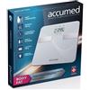 ACCUMED BILANCIA DIGITALE PESAPERSONE BODYFAT CON RILEVAZIONE COMPOSIZIONE CORPOREA