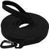 Wodondog Guinzaglio da Addestramento Impermeabile per Cani, 1,8m/ 3m/ 5m/ 10m/ 15m/ 20m/ 25m/ 30m Robusta e Resistente con Maniglia e Moschettone, Perfetta per Cani di Taglia Piccola e Grande