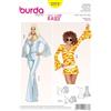 burdastyle Burda B2373 - Cartamodello per Travestimento da Hippy, Dimensioni: 19 x 13 cm (Lingua Inglese)