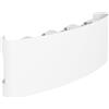 Eglo LED applique esterna Cosolenzo-E, lampada da parete con effetto lente, per esterni, in alluminio bianco, luce calda, IP44