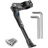 WATSABRO Bike Stand Cavalletto Regolabile Universale Supporto per Bicicletta Mountain Bike Bici da Strada con Diametro Ruota 24-28 Pollici