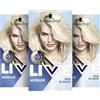 LIVE Schwarzkopf Live Schiarente Max Blonde 00B (3 x 142,5 ml), sbiancante fino a 9 livelli di sbiancamento senza ingiallimento, schiarisce i capelli con tecnologia anti-rottura