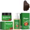 Hppsctink Batana Shampoo, 100ml Batana Deep Moisturising Shampoo e 120g Balsamo Batana, Nutre i Capelli, li Rafforza, shampoo