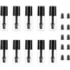 Upstore 10Pcs 3ml Tubo Vuoto Mascara con Bacchetta Mini Ciglia Crema Bottiglie con Pennello Inserti in Gomma Piccolo Campione Formato Ciglia Crescita Imballaggio Tubo Contenitore per Casa Viaggio