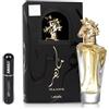 RESAES Resistant and aesthetic Maahir Eau de Parfum 100 ml, Fragranza araba unisex di lunga durata, con atomizzatore ricaricabile, profumo orientale ambrato con note di zafferano, pelle e vaniglia (Maahir)