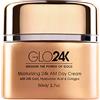 GLO24K UNLEASH THE POWER OF GOLD GLO24K Crema da giorno idratante con oro 24k, anti-invecchiamento con vitamine, acido ialuronico, collagene