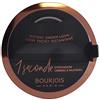 Bourjois, Ombretto One Seconde Eyeshadow, Palette Ombretti per Smokey Eye a Lunga Durata, 01 Black on Track, 3 g