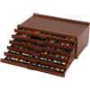 VISWIN Scatola di Immagazzinaggio per Artisti a 6 Cassetti con Divisori Rimovibili, Scatola di Immagazzinamento per l'arte in Legno di Faggio Premium, Organizzatore per Materiale Artistico