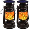 Shinmax Lanterna Solare da Esterno Solari LED Lampada Solare da Esterno Luci Solari Giardino Automatica Energia Solare IP65 Impermeabile Decorativa da Esterno Retrò Giardino,Cortile,Terrace,Portico