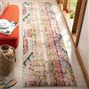 Safavieh Tappeto Boho per Soggiorno, Sala da pranzo, Camera da letto - Monaco Collection, A Pelo Corto, Multi, 69 X 244 cm