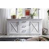 trendteam smart living Arredamenti, Materiale a Base, Struttura in Legno di Pino Bianco, Taglia unica, 2 unità