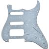 Dopro - Battipenna per chitarra Strat HSS a 11 fori, con montaggio per pickup humbucking a 2 viti, adatto per Fender Stratocaster americana, colore perla bianca
