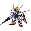 BANDAI SPIRITS Bandai Hobby SD EX-Standard Aile Strike Gundam Action Figure, multicolor, 20 cm