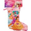 Clondo Calza della Befana e Natale con 3 Sorprese Ufficiali Per Principesse Disney Fan - 32cm - Idea Regalo Epifania per Bambini - Contiene Gioco Tris, Agendina e Uovo Con Colori