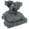 LM3D Sistema di difesa planetaria, torre missilistica girevole, scenografia per miniature e Wargames 28 mm 32 mm