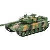 Toyvian Army Tank Toy, 14,5 cm lungo serbatoio modello giocattolo, modello di veicoli militari, giocattolo per bambini, regali per Natale e compleanno