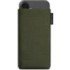 Adore June Classic Verde-Oliva Custodia compatibile con iPhone 16 Plus 2024, Tessuto Resistente con Display di Pulizia Effetto
