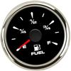 Eurowagens 52mm Barca Auto Carburante Livello Contatore Misuratore Indicatore Nero Viso &