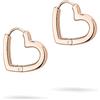 Tamaris Orecchini a cerchio TJ-0473-E-20 IP oro rosa, 2 cm, Acciaio inossidabile, Nessuna pietra preziosa