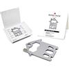 ROMINOX Articolo da regalo: ROMINOX - Attrezzo multifunzione a forma di casa, utilizzabile come portachiavi, 21 funzioni, in acciaio inox