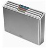 JOSEPH JOSEPH Folio Set 4 Taglieri Colore Pietra con Cover in Acciaio
