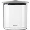GUZZINI Barattolo Rettangolare in Vetro M 1L Fresh & Style Nero