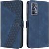 OKZone Cover per Realme GT Master/Realme GT Master Edition, Custodia a Libro in Pelle Protettiva Folio Portafoglio con Chiusura Magnetica e Slot per Carte Wallet Case Flip Cover (Blu)