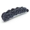 Meilliwish Nobile Bellissimo Signora Clip della banana di capelli Holder Coda di cavallo(H57)(Blu scuro)