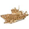 Wood Trick Yacht Puzzle Meccanici in Legno 3D per Adulti e Bambini - Si Muove Fi