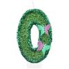 mciskin Candele di compleanno con farfalla glitterata, numero 0, candele per torte, decorazioni di compleanno per ragazze, candele a tema farfalla, decorazioni per torte per ragazze e donne, forniture per