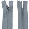 Aerzetix - C61062 - Set di 20 Cerniere Invisibili 40cm - Colore: Grigio Piombo - Non separabili con tiretto Palla da Rugby Materia inestensibile - Cerniera Lampo