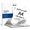 TATTMUSE Carta termica A4 per stampante M835 M832 M08F Q302 M834 PJ762/PJ763MFi