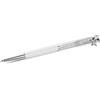Swarovski 5717136 Penna a sfera Crystalline Bianco Laccato bianco cromato