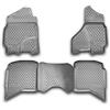 ELEMENT Set di Tappetini Auto in Gomma TPE 3D per DODGE RAM 1500/2500/3500 Crew Cab | 2002-2012 | Tappetini Auto Originali 100% Adatti, Tappetini Gomma Auto Universali Resistanti