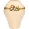 Thun Vaso con Farfalla, Grande, Ceramica, Collezione Country Bloom, 20,4 x 14,7 x 26,1 cm