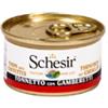 Schesir in jelly (tonnetto e gamberi) - 6 lattine da 85gr.