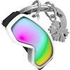 METALMORPHOSE MTM925-05 - Portachiavi con anatra gialla e il suo bambino argentato, multicolore, taglia unica, Maschera da sci