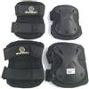 EXAGON Set Ginocchiere + Gomitiere Nere Exagon softair piastrellista