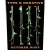 Razamataz Gadget - Type O Negative: October Rust (Back Patch / Toppa) - Razamataz