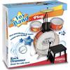 Bontempi Gadget - Bontempi 51 4504 - Rock Drummer - Batteria Grancassa Con Pedale, 2 Tamb
