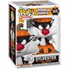 Funko Gadget - Looney Tunes: Funko: Pop - Sylvester With Pumpkin (Vinyl Figure 1675)